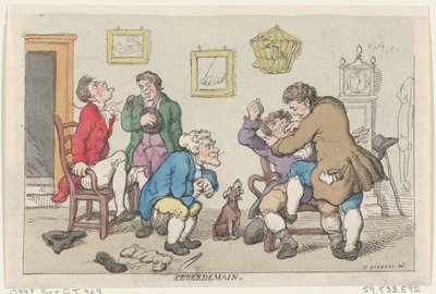Legerdemain, 1799., 1799. af Thomas Rowlandson