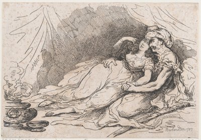 Kærlighed i Østen af Thomas Rowlandson