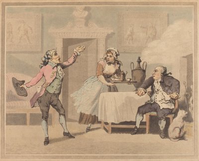 Manager og Spouter af Thomas Rowlandson