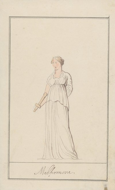 Melpomene af Thomas Rowlandson