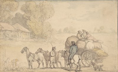 Indvandrere, 1780-1827. af Thomas Rowlandson