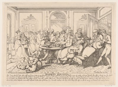 Miseries Personal, 12. juni 1807., 12. juni 1807. af Thomas Rowlandson