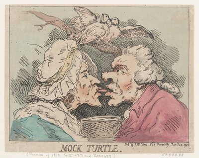 Mock Turtle, 24. januar 1785., 24. januar 1785. af Thomas Rowlandson