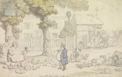 Hr. og fru Jolly i deres landsted af Thomas Rowlandson