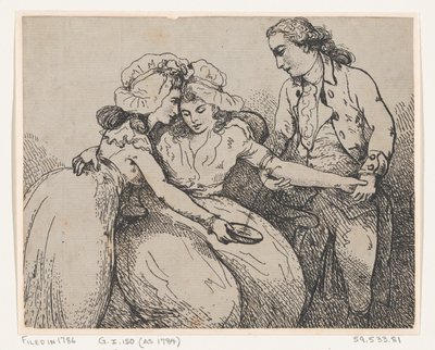 At åbne en vene af Thomas Rowlandson