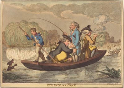 Tålmodighed i en Punt af Thomas Rowlandson
