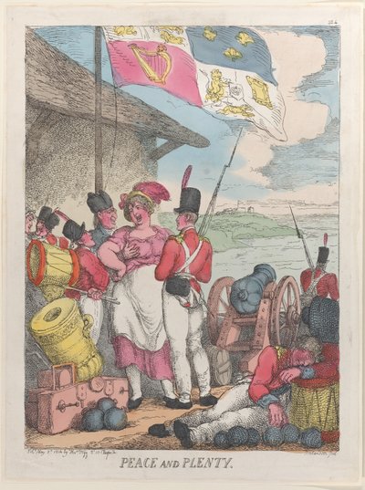 Fred og overflod, 8. marts 1814., 8. marts 1814. af Thomas Rowlandson