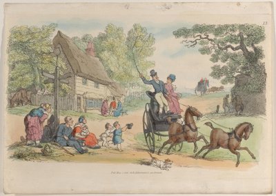 Tavle 13, fra World in Miniature, 1816., 1816. af Thomas Rowlandson