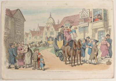 Tavle 19, fra World in Miniature, 1816., 1816. af Thomas Rowlandson