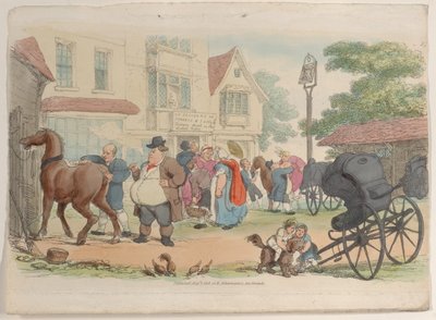 Tavle 27, fra World in Miniature, 1816., 1816. af Thomas Rowlandson