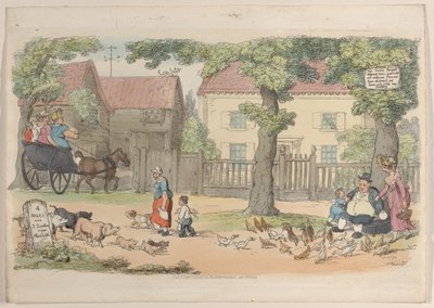 Tavle 32, fra World in Miniature, 1816., 1816. af Thomas Rowlandson