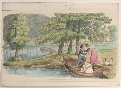 Tavle 35, fra World in Miniature, 1816., 1816. af Thomas Rowlandson
