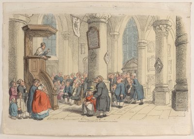 Tavle 38, fra World in Miniature, 1816., 1816. af Thomas Rowlandson