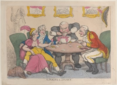 Plukker en ske, 28. februar 1812., 28. februar 1812. af Thomas Rowlandson