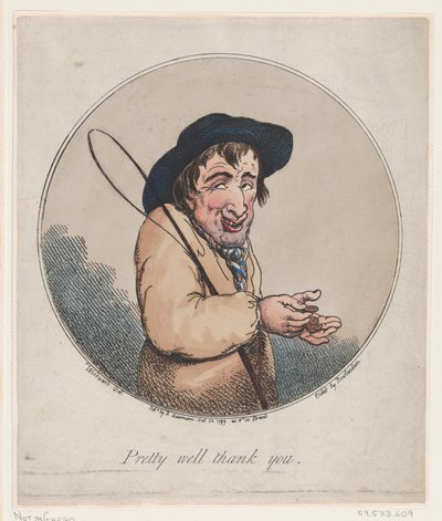 Godt tak, 20. oktober 1799., 20. oktober 1799. af Thomas Rowlandson