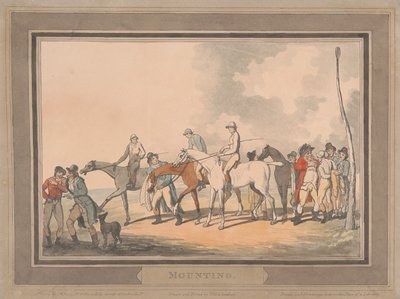 Racing [sæt med seks]:  3.Montering af Thomas Rowlandson