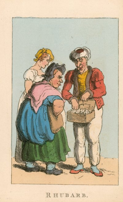 Rabarber af Thomas Rowlandson