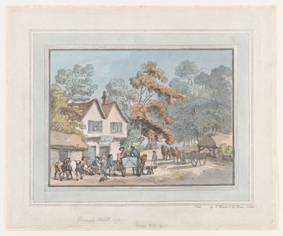 Rural Halt, 1787., 1787. af Thomas Rowlandson