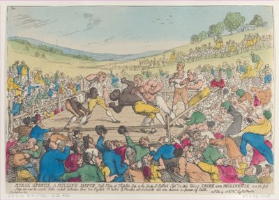 Landdistriktssport, A Milling Match, 29. september 1811., 29. september 1811. af Thomas Rowlandson
