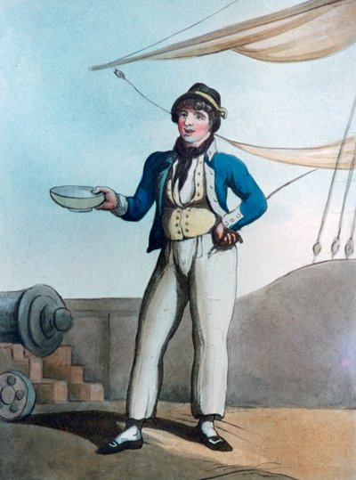 Sømand, 1799 af Thomas Rowlandson