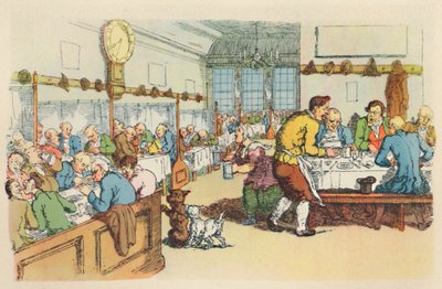Scene i et kaffehus, 1788, 1944. af Thomas Rowlandson