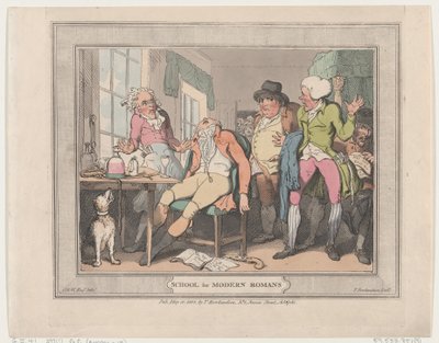 Skole for moderne romere, 10. maj 1802., 10. maj 1802. af Thomas Rowlandson