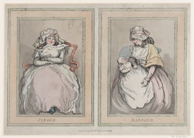 Enlig og gift, 1. december 1791., 1. december 1791. af Thomas Rowlandson
