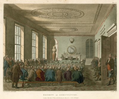 Landbrugsforeningen af Thomas Rowlandson