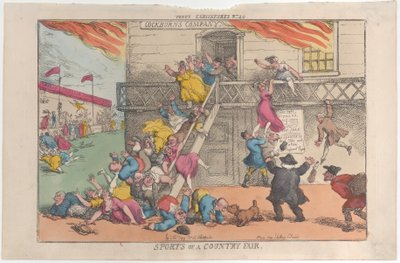 Sports of a Country Fair, 5. oktober 1810., 5. oktober 1810. af Thomas Rowlandson