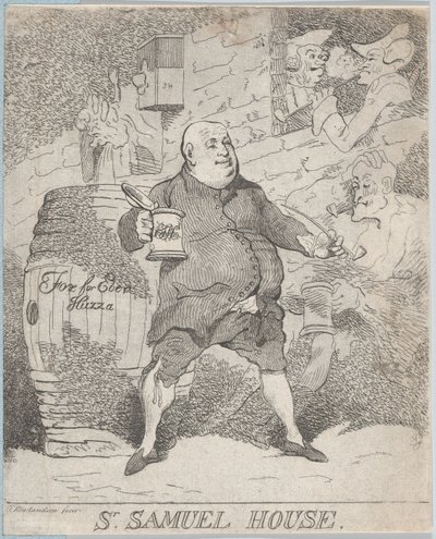 Sr. Samuel House, [1780] genudgivet 1786-91., [1780] genudgivet 1786-91. af Thomas Rowlandson