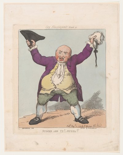 Lagrene er oppe! Huzza!!, 10. august 1799., 10. august 1799. af Thomas Rowlandson