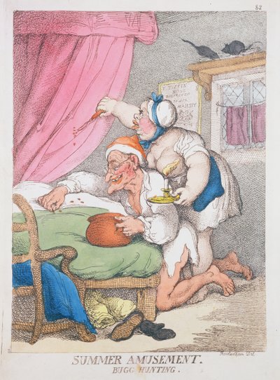 Sommer forlystelse. Bug jagt af Thomas Rowlandson