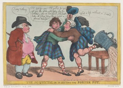 Frifindelsen, eller oprørende porterpotten, 20. juni 1806., 20. juni 1806. af Thomas Rowlandson