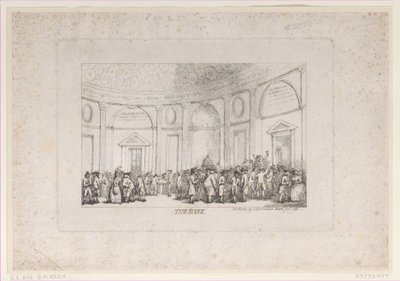 Banken, januar 1792 genudgivet., januar 1792 genudstedt. af Thomas Rowlandson