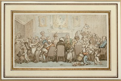 The Breedwell Family, 1807 af Thomas Rowlandson