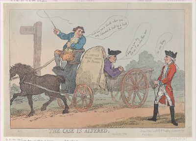 Sagen er ændret, [29. april 1784], genudgivet., [29. april 1784], genudgivet. af Thomas Rowlandson