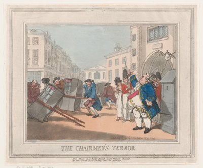 Formændenes rædsel, 18. juli 1792., 18. juli 1792. af Thomas Rowlandson