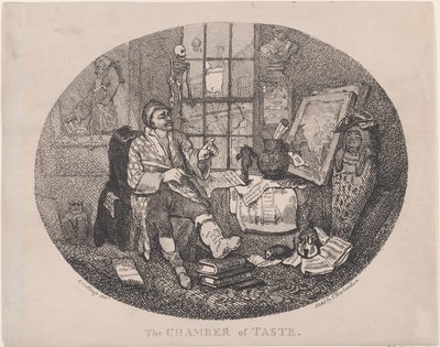 Smagkammeret, ca. 1785., ca. 1785. af Thomas Rowlandson