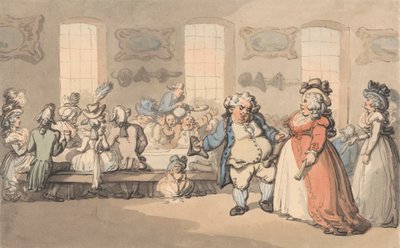 The Comforts of Bath: The Breakfast af Thomas Rowlandson