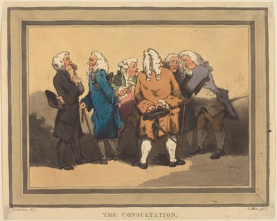 Høringen af Thomas Rowlandson