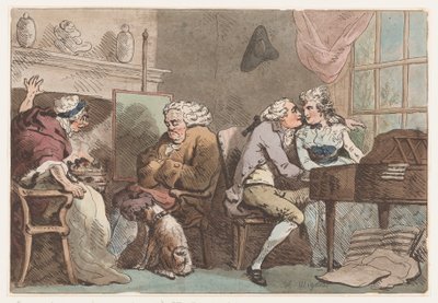Opdagelsen, 15. juni 1796., 15. juni 1796. af Thomas Rowlandson
