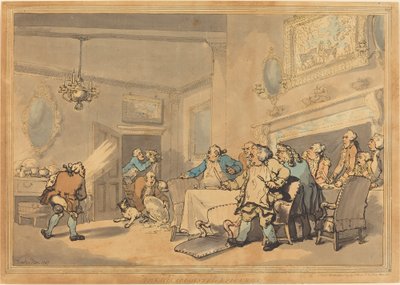 De skuffede Epikurer af Thomas Rowlandson
