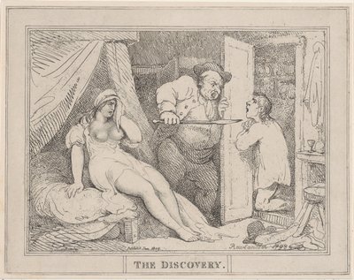 Opdagelsen, januar 1809., januar 1809. af Thomas Rowlandson