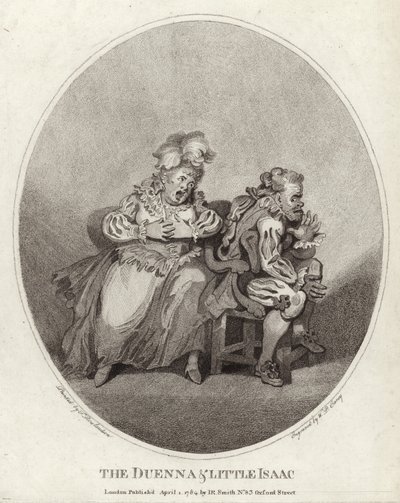 Duenna og Lille Isak af Thomas Rowlandson