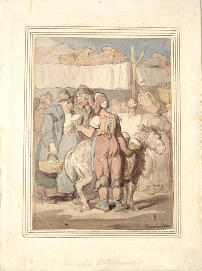 Det fine hvide blomkålshoved af Thomas Rowlandson