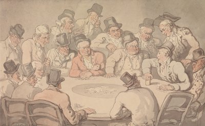 Spillebordet af Thomas Rowlandson