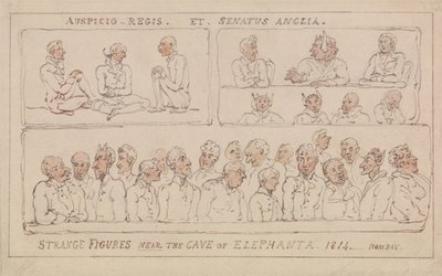 Stormesteren eller Qui His eventyr i Hindostan af Thomas Rowlandson