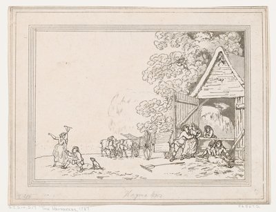 Hømagerne, 1787., 1787. af Thomas Rowlandson