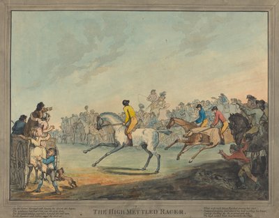Den modige racer af Thomas Rowlandson