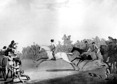 The High Mettled Racer, 1789. af Thomas Rowlandson